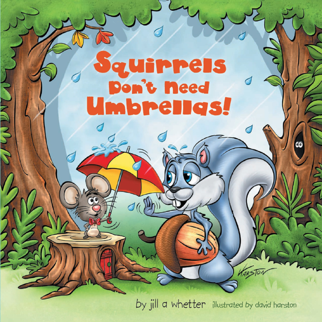 Squirrels don't need umbrellas
